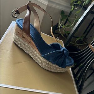 Michael Kors Platform Wedge Sandals